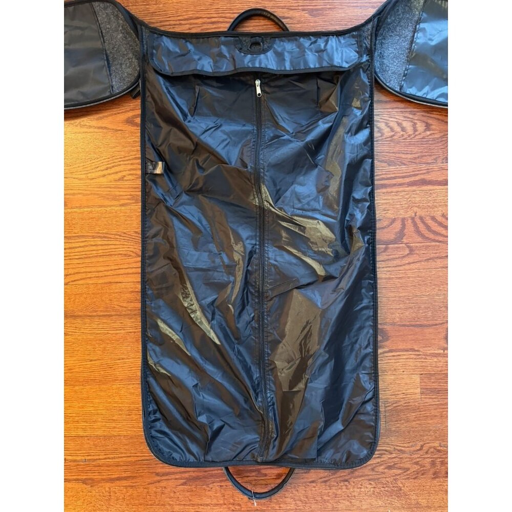 John Varvatos Duffle Suit Weekender Bag Convertible Garment Suit Carry On - Picture 10 of 14